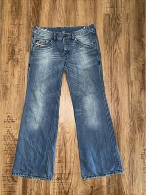 DIESEL Women's VIXY Jeans Bootcut Flare Tag Size 30x32 Actual 33x31 Y2K
